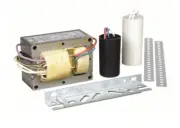 LUMAPRO HID Ballast Kit: 70 W Max. Bulb Watts, Pulse, 480V AC, ANSI Code S62