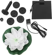 1 Set Solar Water Fountain for Bird Bath Floating Design Solar Powered Fountain for Patio Garden Decor Versatile Water Features for Outdoor Spaces
