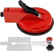 BETIMFAN Tile Leveling System Reusable Wall Tile Leveler Suction Cup Large Plate Corner Fixed Marble Leveling Splicer Reliable Ceramic Tile Tightening Tools for Wall Tile Installation(Gules)