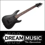 Schecter SCH2472 Damien 7 String Guitar SBK Satin Black