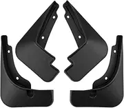 YLOXFW Car Mudguard Mud Flaps for KIA NIRO HEV 2023-2024 Molded Custom Front and Rear Mudflaps Splash Guards Flares Kit 4-PC Auto Accessories,Send 1 Car Wash Towel