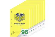 Spirax 121 Binder Exercise Book 8mm Ruled 96 Page A4 Pre-punched Holes