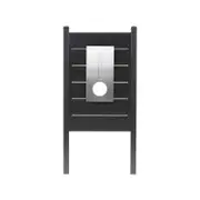 Northcote Pottery Caloundra Charcoal Letterbox