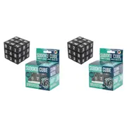 2PK Funtime Six-Sided Sudoku Cube Kids Puzzle Toy Brain Teaser/Solving Black 5y+