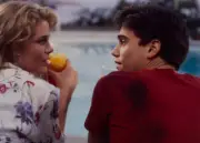 Martha Longley Robby Benson in the tv movie 'California Girls'- 1985 Old Photo 5