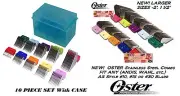 OSTER STAINLESS STEEL ATTACHMENT GUIDE Blade 10 COMB SET*Fit A5,Andis AG Clipper