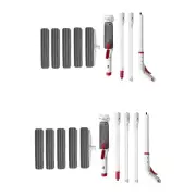 Window Cleaner Tool Double Sided The Glass Telescopic Washing Equipment for