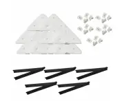 Toscano 40 Pcs Replacement Accessories for Magnetic Window Cleaning Tool