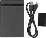 External Hard Drive Enclosure, 2.5 inch Hard Drive Enclosure USB 3.0 to 3.0, Support Up to 4Tb External Hard Drive, for 9.5mm 2.5 inch Ssd HDD (Does Not Include Hard Disk)