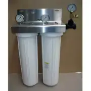 Whole Home Water Filter with Gauges - Sediment and Chloramine Filter