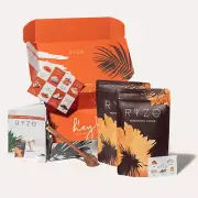 RYZE Mushroom Coffee KIT -4 NEW Unopened PACKS with Spoon/Scoop/Recipe book