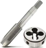 M10 X 1.25 Tap and Die Set, Metric M10 x 1.25mm High Speed Steel Machine Tap and Die Set. Right Hand Thread Tap and Round Thread Die