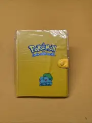 1999 Vtg Pokemon BULBASAUR FACTORY-SEALED Yellow Binder TCG Card Holder