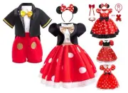 Minnie & Micky Mouse Cosplay Fancy Costume