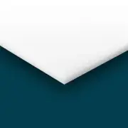 Acetal Delrin Plastic Sheet 2-3/8" x 6" x 12" - White Color