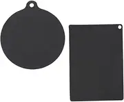 BIUDECO 2Pcs Silicone Induction Cooker Heat Resistant Pads Non Slip Oil Countertop Protectors Mats for Kitchen Surfaces