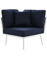Modway Stance Outdoor Patio Aluminum Corner Chair
