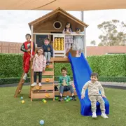 Lifespan Kids Warrigal Cubby House - Blue Slide