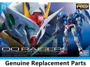 Bandai RG 00 Gundam GN-000 + GNR-010 Raiser Model Genuine Replacement Parts