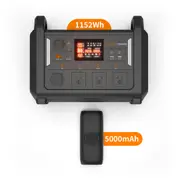 1200W 1152Wh Power Station V1200 + 5000mAh Power Bank