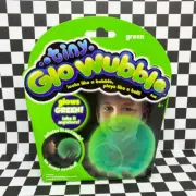 NSI Tiny Glo Wubble 2015 Glow In The Dark Green Ball Toy