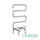 Linsol Avid Freestanding 5 Bar Heated Towel Rail Chrome