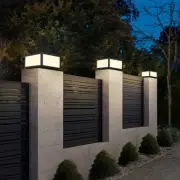 Garden Gate Pillar Lamp Yard Post Lights Pillar Light Home Outdoor Post Lighting