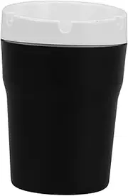 HAPINARY Portable Ashtray Car Ashtray Lid Wind-extinguished Butt Bucket Smokeless Auto Pot Mini Trash Lid
