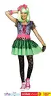 Girls Rockin 80s Wild Child Diva Madonna Cyndi Lauper Dress Rock Costume