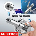 Grease Gun Hose kit Double Handle Self-Locking Coupler Quick Release OD