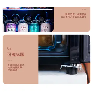 【冷藏櫃冰吧220V 】小型透明冰箱家用辦公室茶葉紅酒飲料保鮮展示櫃