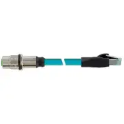 7700-51551-S4X0020, MurrElektronik, M12 Fem. Recept. X-Cod. / Rj45