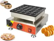 Brand New 1 PC Mini Dutch Pancake Maker Nonstick Pancake Machine 25 Holes Hot