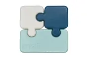 Melii Puzzle Bento Box Kids Meal Design Puzzle Kitchen - Blue