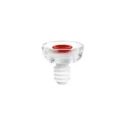 Guzzini Save-It 5.2cm Silicone Vacuum Wine Bottle Cap - Clear