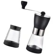 Glass Bean Grinder Stainless Steel Mills Machine Handheld Travel