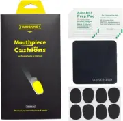 Alto/Tenor Saxophone & Clarinet Mouthpiece Cushions Patches Pads 0.8mm Black ...
