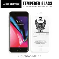 在飛比找樂天市場購物網優惠-【超取免運】WK金剛4D鋼化玻璃膜 蘋果 iPhone6/7