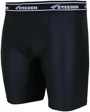 [Steeden] Mens Compression Shorts - Sports Training Shorts In Black