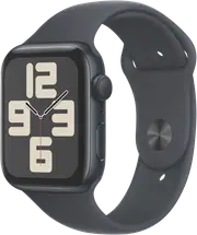 Apple Watch SE GPS 44mm Midnight Aluminium - Midnight Sport Band - M/L