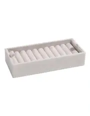 [Stackers] Ring Roll Grey Jewellery Box
