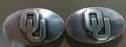 Lot of 2 Oklahoma University Conchos with Screws