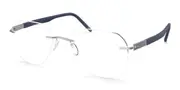 Silhouette Identity 5535 7000 Men's Glasses Grey Size 56 - Private Health Rebate - Blue Light Block Available