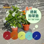 【布料世家】4吋 透氣抑草墊 可澆水 網布 抑草墊 除草 防草蓋【H004】