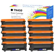 10Pack TN450 420 Toner Cartridge fit for Brother MFC-7860DW MFC-7360N MFC-7460DN