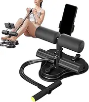 Sit up Bars Floor,Abs Workout Equipment with Suction Cup - Multifunctional Abs Master Assistant Device Stable Fitness Trainer for Waist Women Belly Men Indoor Outdoor Travel Home