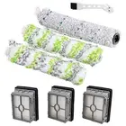 Multi-Surface Pet/Area Rug Brush Rolls Brush Filters Kit For Bissell