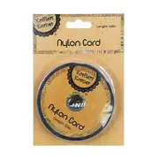Krafters Korner Craft Nylon Cord - Silver (100m)