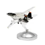 1/100 F14A Jet F-14A Tomcat Fighter Attack Alloy Military Aircraft Model Display