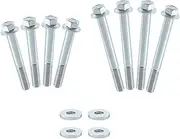 (12 PCS) Engine Stand Bolt Kit and M10-1.5 Engine Stand Bolt Flange Kit Compatible with LSX LS LS1 4.8L 5.3L 6.0L 6.2L LR4 LQ4 LS6 LQ9 L33 LS2 LH6 L92 L76 LY2 LY5 LY6 LC9 LFA LH8 LMG